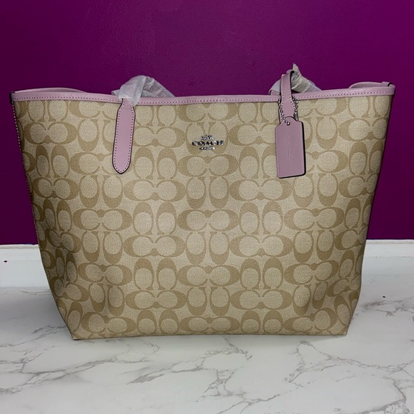 NWT Coach Signature Canvas Tote & Signature Wallet - Picture 8 of 15